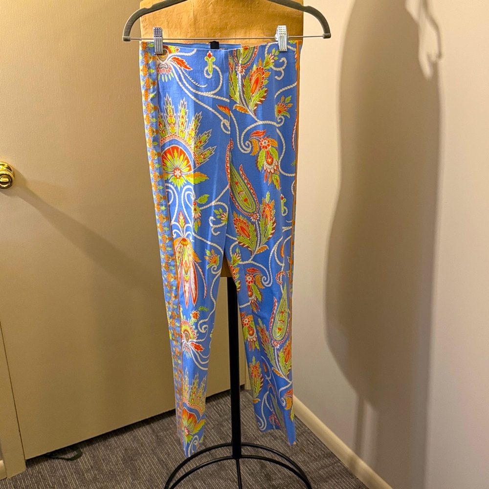 NWT TRUTH Colorful Paisley Print Pants